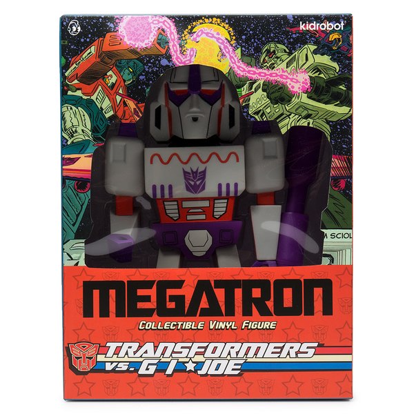 Transformers Vs Gi Joe Megatron Art Figures Kidrobot Exclusive Figures  (11 of 12)